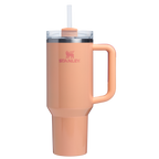 Splash-Resistant FlowState The Quencher H2.0 Flowstate Tumbler D050X - Double-Wall Vacuum Insulated Travel Tumbler with Straw Detail