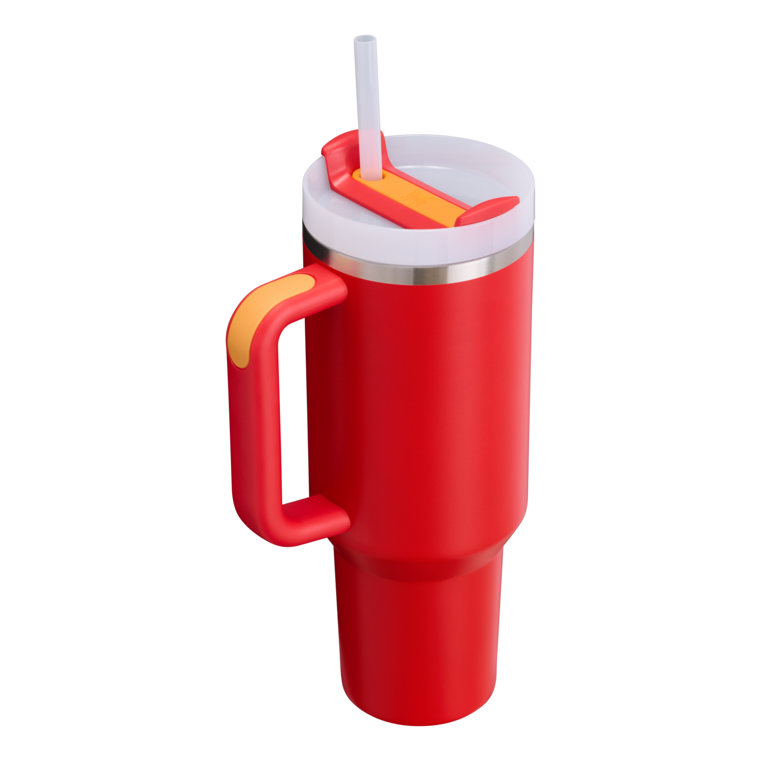 Splash-Resistant FlowState The Quencher H2.0 Flowstate Tumbler D050X - Double-Wall Vacuum Insulated Travel Tumbler with Straw Detail