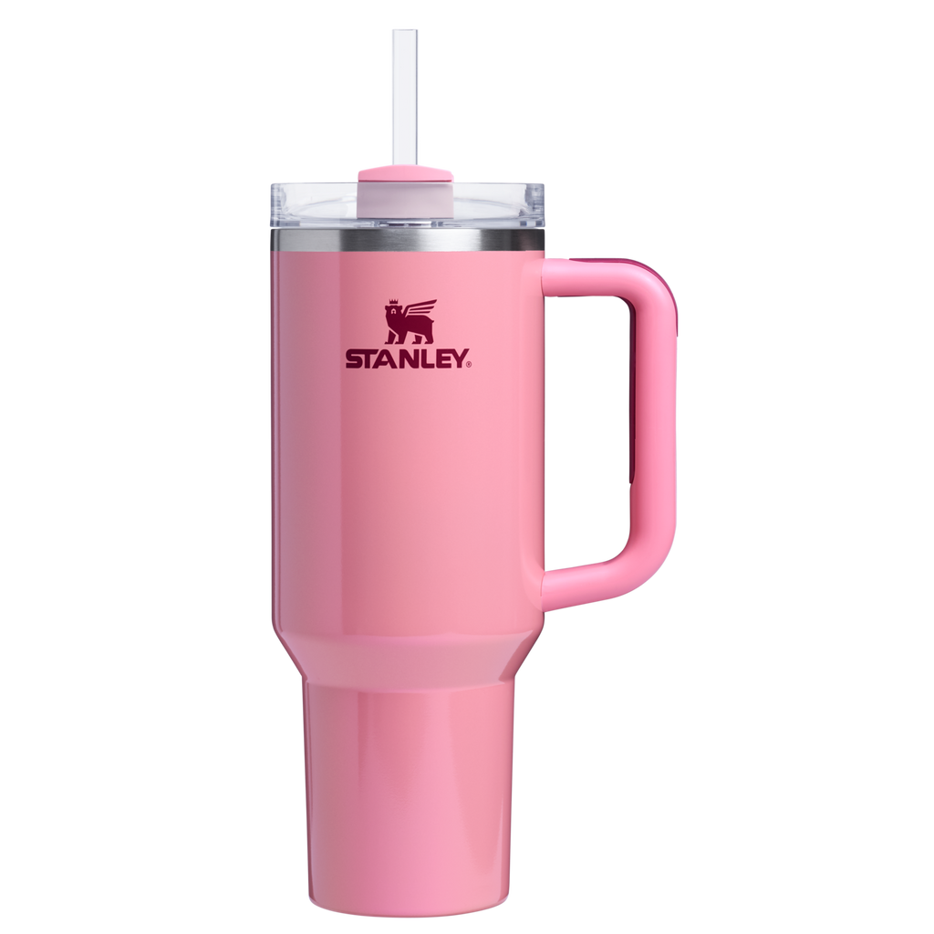 Splash-Resistant FlowState The Quencher H2.0 Flowstate Tumbler D050X - Double-Wall Vacuum Insulated Travel Tumbler with Straw Detail