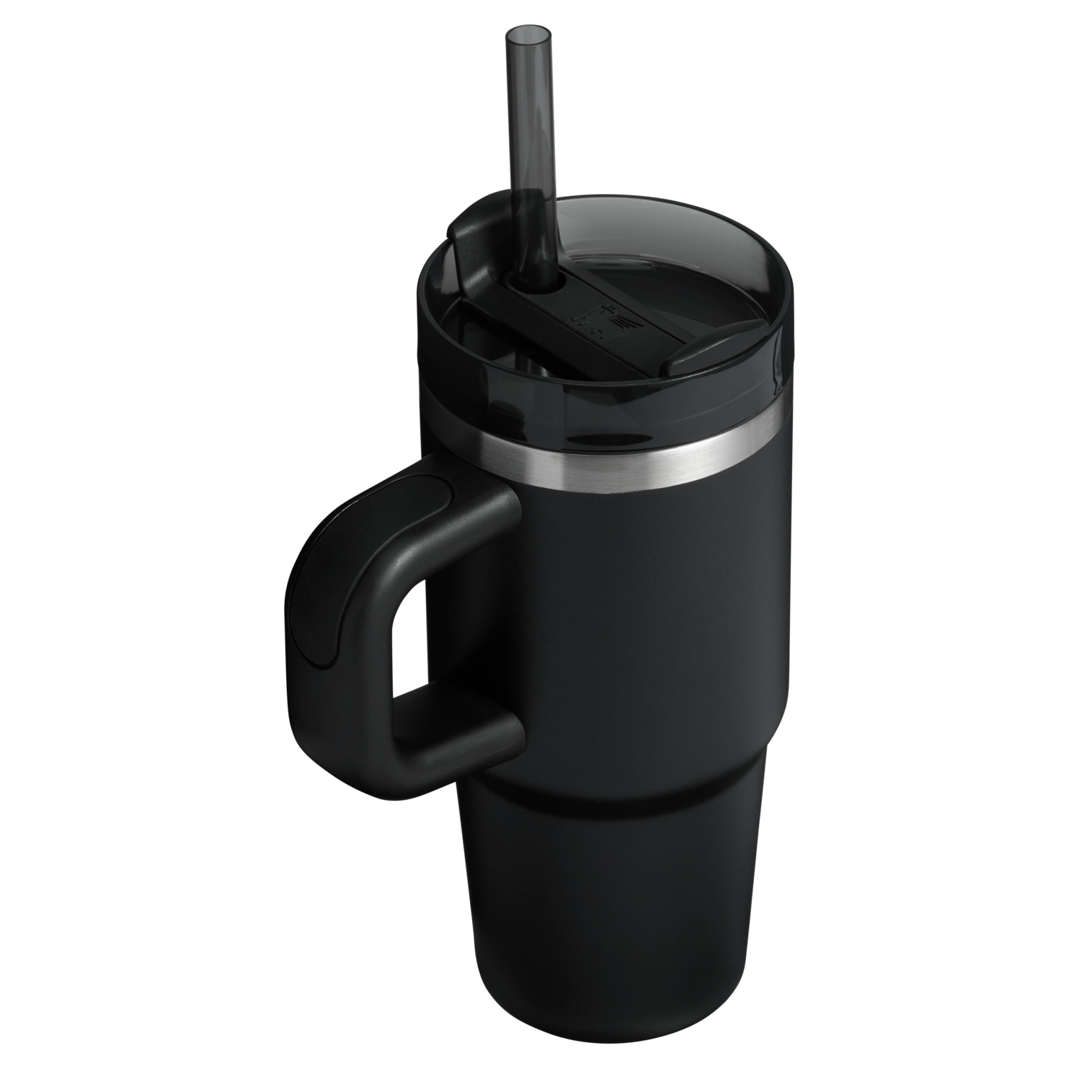 Splash-Resistant FlowState The Quencher H2.O Flowstate Tumbler | Stanley Create D291F - 40oz Large Capacity Car-Cup Friendly Quencher Detail