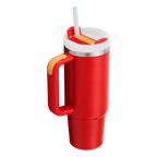 Double-Wall Vacuum The Quencher H2.0 Flowstate Tumbler D051L - Double-Wall Vacuum Insulated Travel Tumbler with Straw Detail