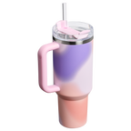 Splash-Resistant FlowState The Quencher H2.0 Flowstate Tumbler D050X - Double-Wall Vacuum Insulated Travel Tumbler with Straw Detail