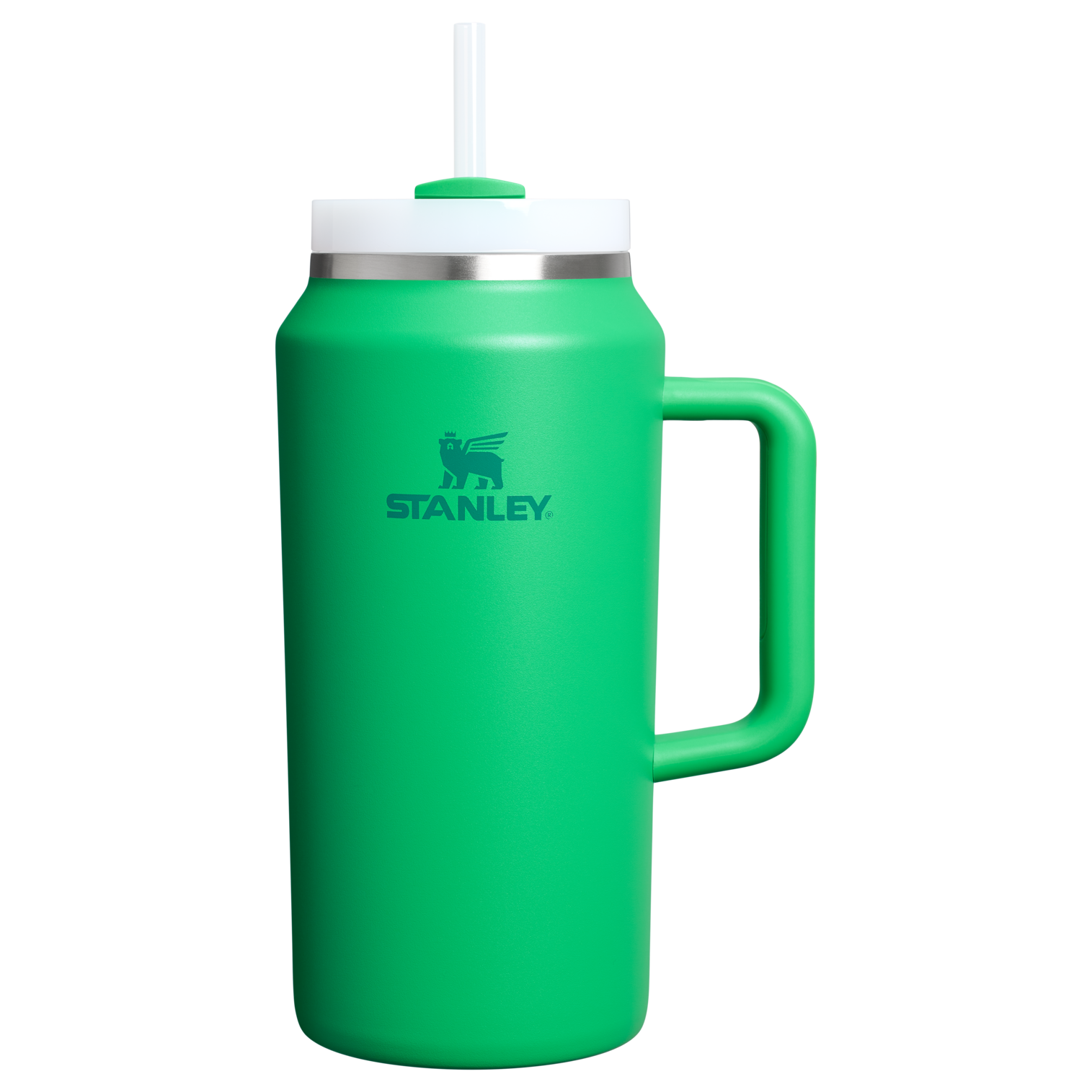Splash-Resistant FlowState The Quencher H2.0 Flowstate Tumbler D033Q - Double-Wall Vacuum Insulated Travel Tumbler with Straw - Meadow