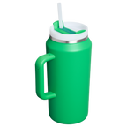 Splash-Resistant FlowState The Quencher H2.0 Flowstate Tumbler D033Q - Double-Wall Vacuum Insulated Travel Tumbler with Straw Detail