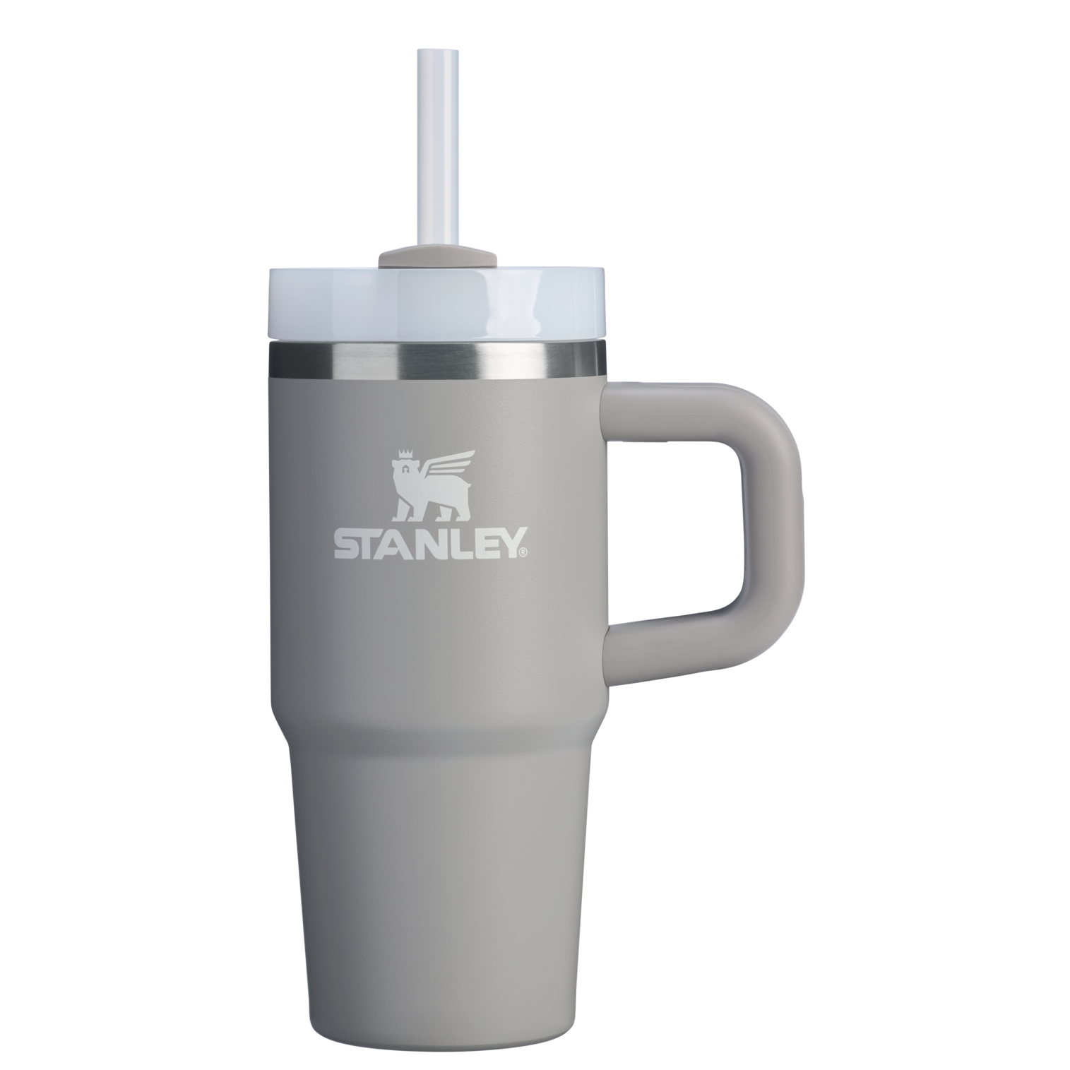Double-Wall Vacuum The Quencher H2.O Flowstate Tumbler D068Z - FlowState 3-Position Lid Insulated Travel Mug - Ash