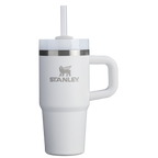 Splash-Resistant FlowState The Quencher H2.O Flowstate Tumbler | Stanley Create D291F - 40oz Large Capacity Car-Cup Friendly Quencher - Frost