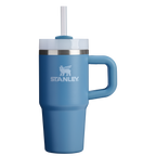 Splash-Resistant FlowState The Quencher H2.O Flowstate Tumbler | Stanley Create D291F - 40oz Large Capacity Car-Cup Friendly Quencher Detail