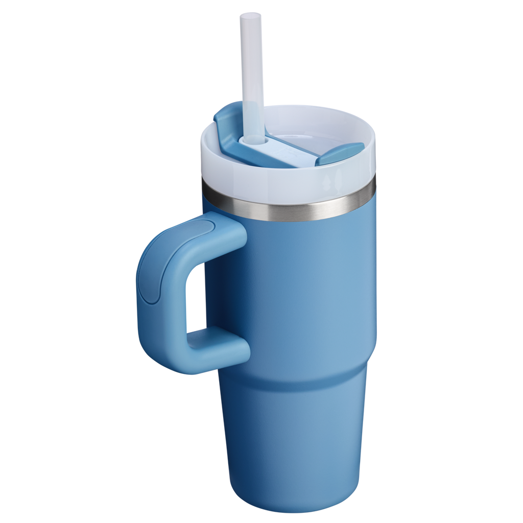 Splash-Resistant FlowState The Quencher H2.O Flowstate Tumbler | Stanley Create D291F - 40oz Large Capacity Car-Cup Friendly Quencher Detail