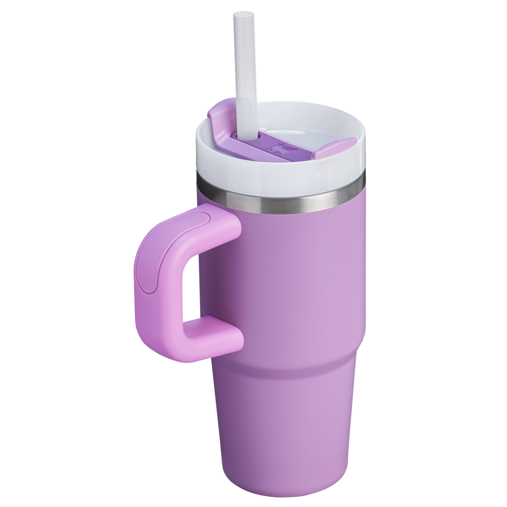 Splash-Resistant FlowState The Quencher H2.O Flowstate Tumbler | Stanley Create D291F - 40oz Large Capacity Car-Cup Friendly Quencher Detail
