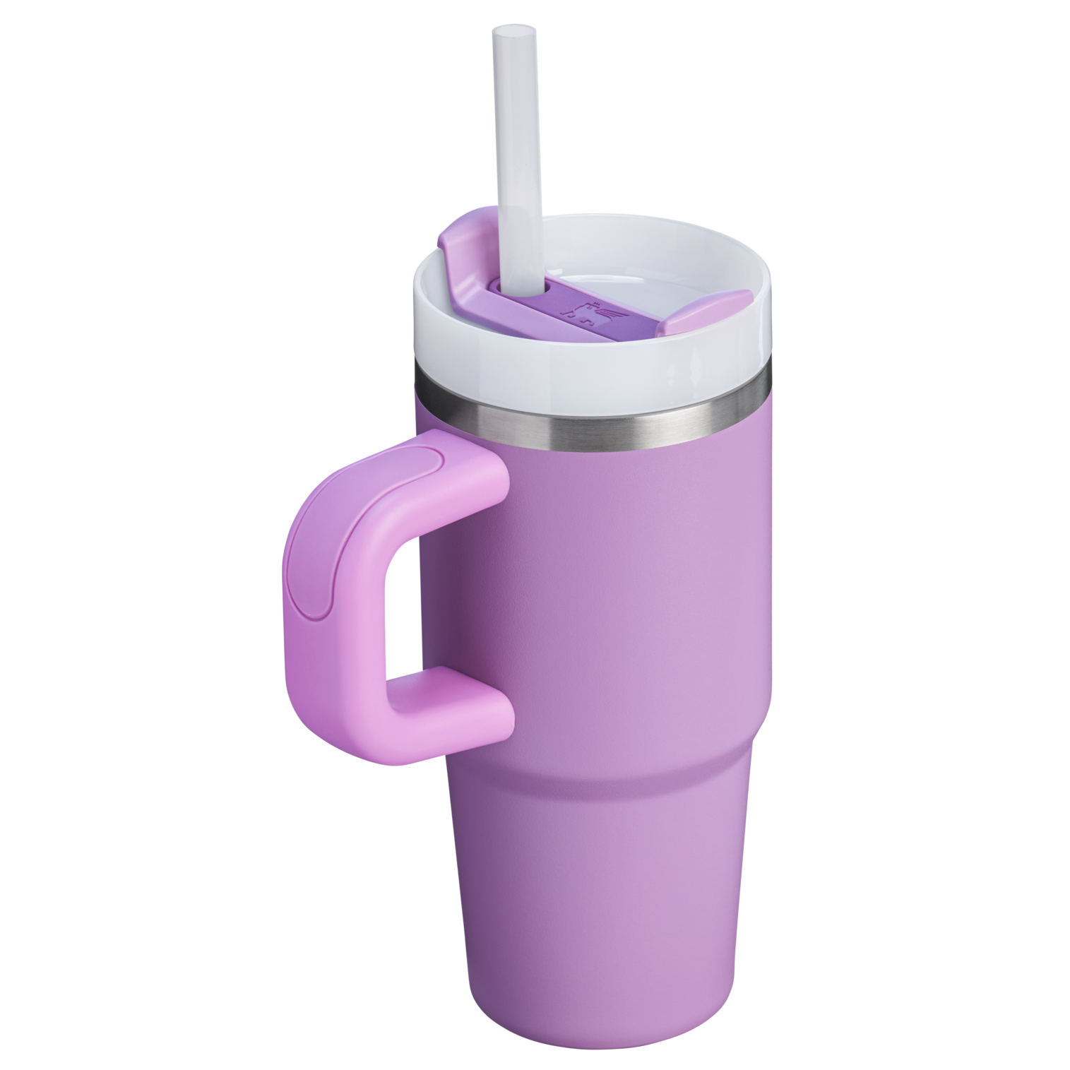 Splash-Resistant FlowState The Quencher H2.O Flowstate Tumbler | Stanley Create D291F - 40oz Large Capacity Car-Cup Friendly Quencher Detail