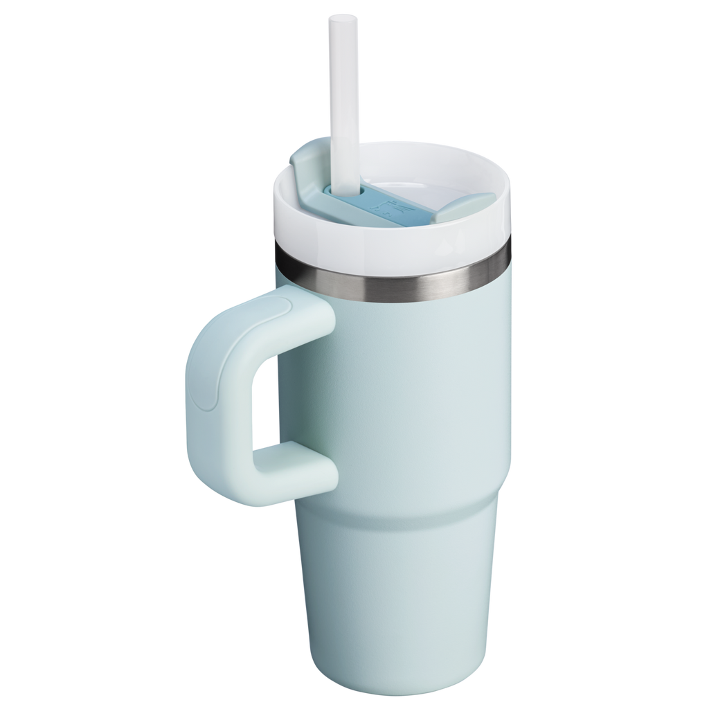 Splash-Resistant FlowState The Quencher H2.O Flowstate Tumbler | Stanley Create D291F - 40oz Large Capacity Car-Cup Friendly Quencher Detail