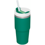 Double-Wall Vacuum The Quencher H2.0 Flowstate Tumbler D214X - Double-Wall Vacuum Insulated Travel Tumbler with Straw Detail