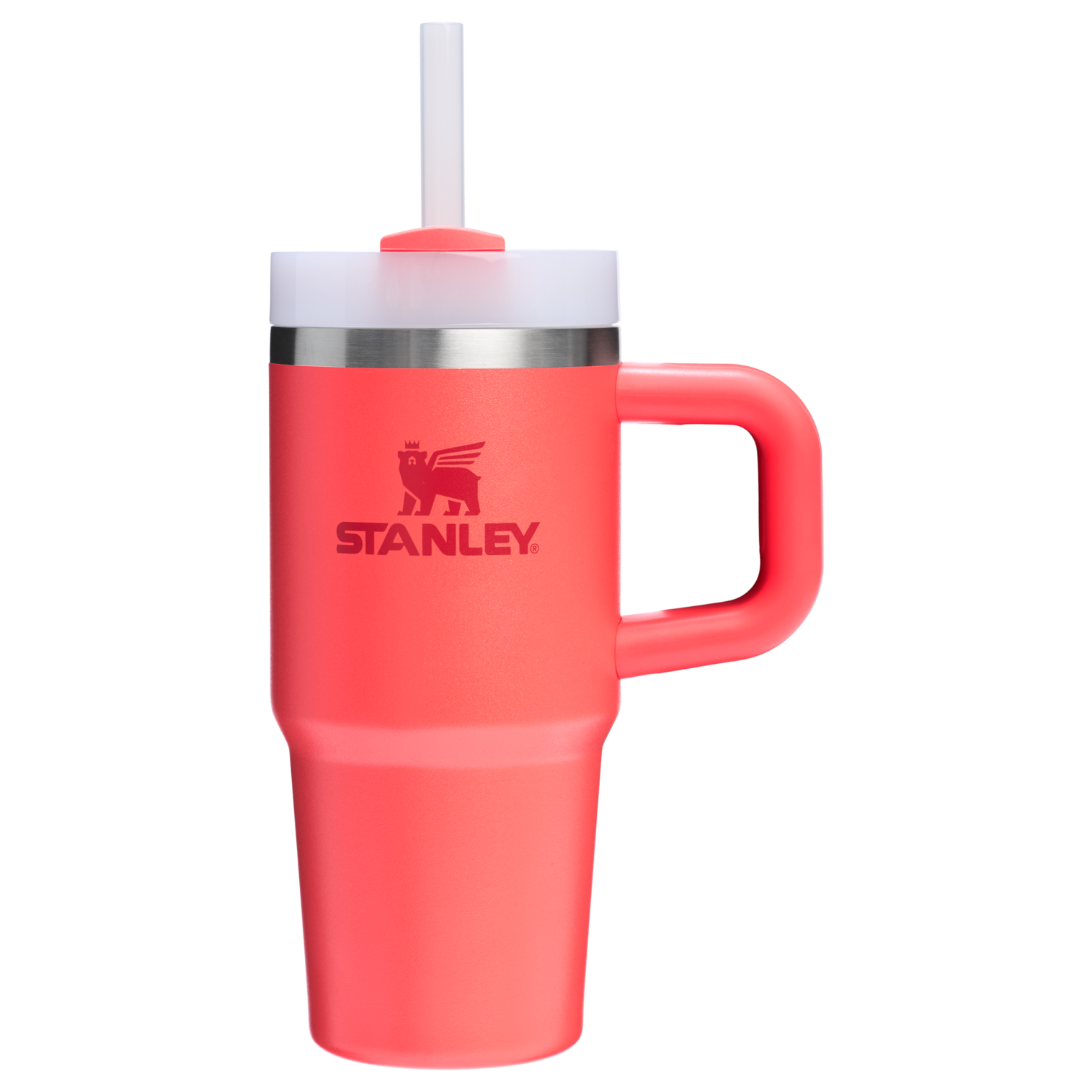 Splash-Resistant FlowState The Quencher H2.O Flowstate Tumbler | Stanley Create D291F - 40oz Large Capacity Car-Cup Friendly Quencher Detail