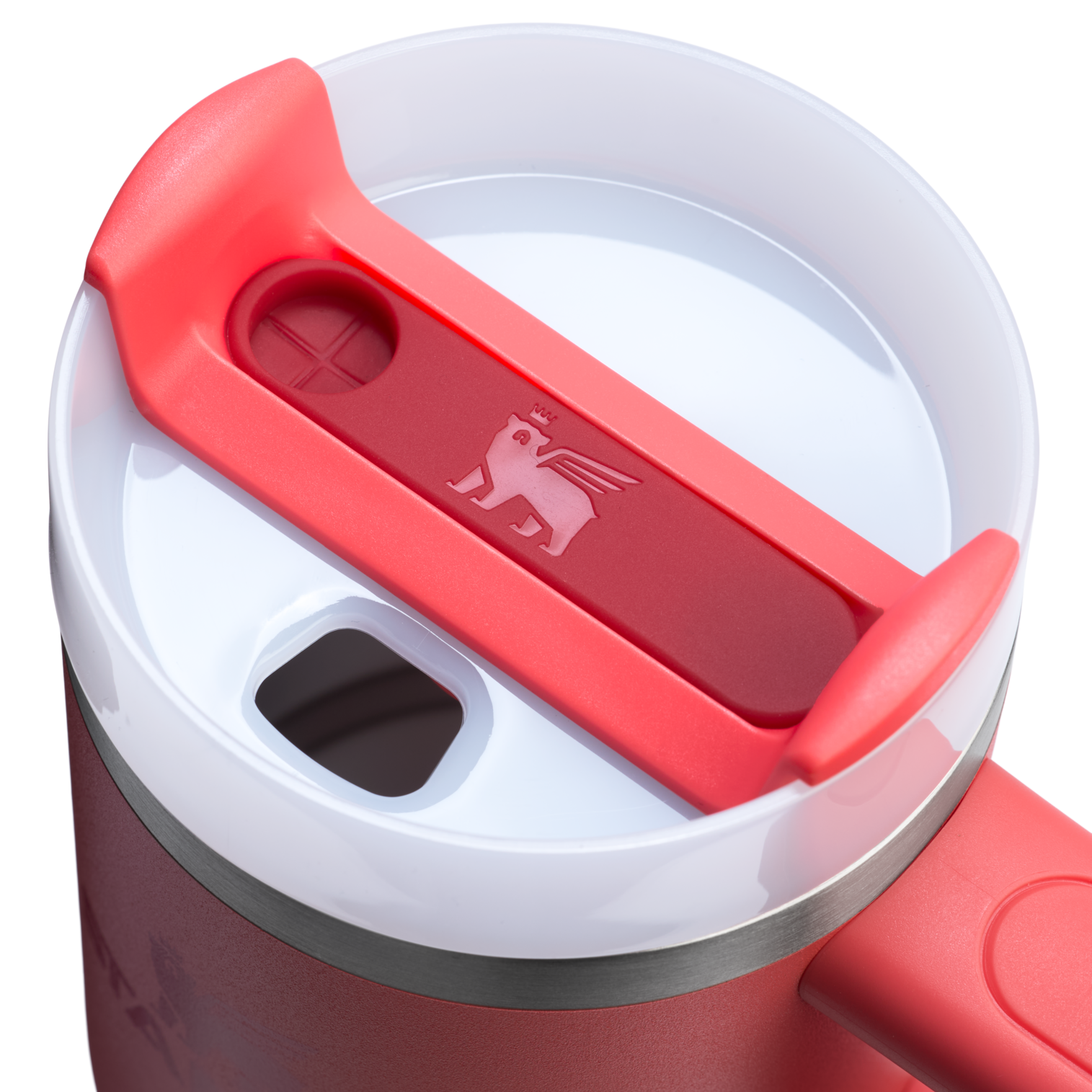 Double-Wall Vacuum The Quencher H2.O Flowstate Tumbler D068Z - FlowState 3-Position Lid Insulated Travel Mug Detail
