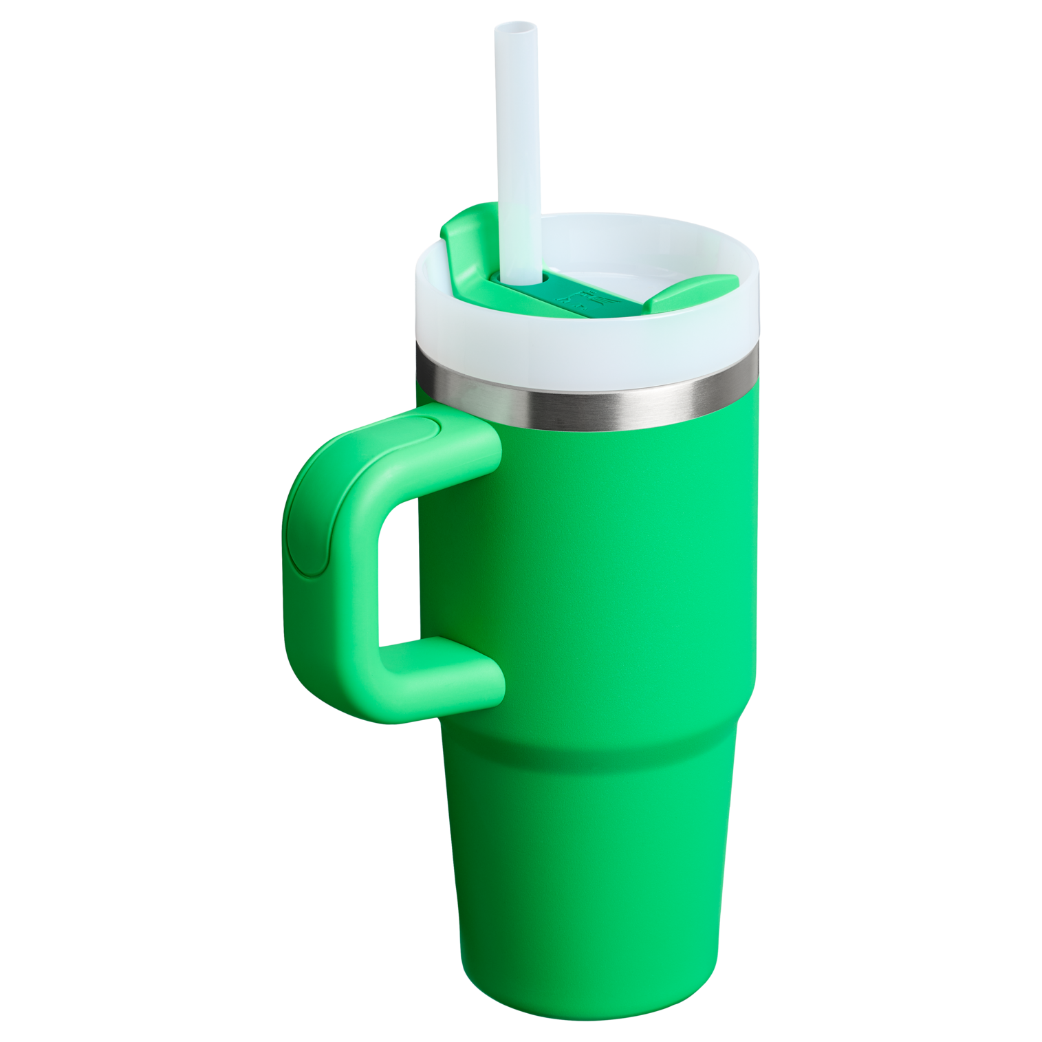 Splash-Resistant FlowState The Quencher H2.O Flowstate Tumbler | Stanley Create D291F - 40oz Large Capacity Car-Cup Friendly Quencher Detail