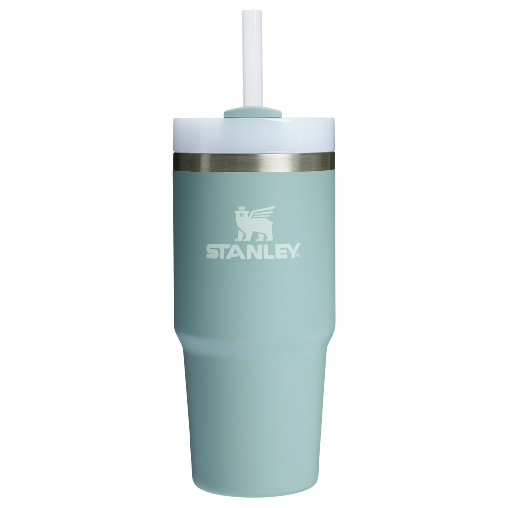 Double-Wall Vacuum The Quencher H2.0 Flowstate Tumbler D214X - Double-Wall Vacuum Insulated Travel Tumbler with Straw Detail