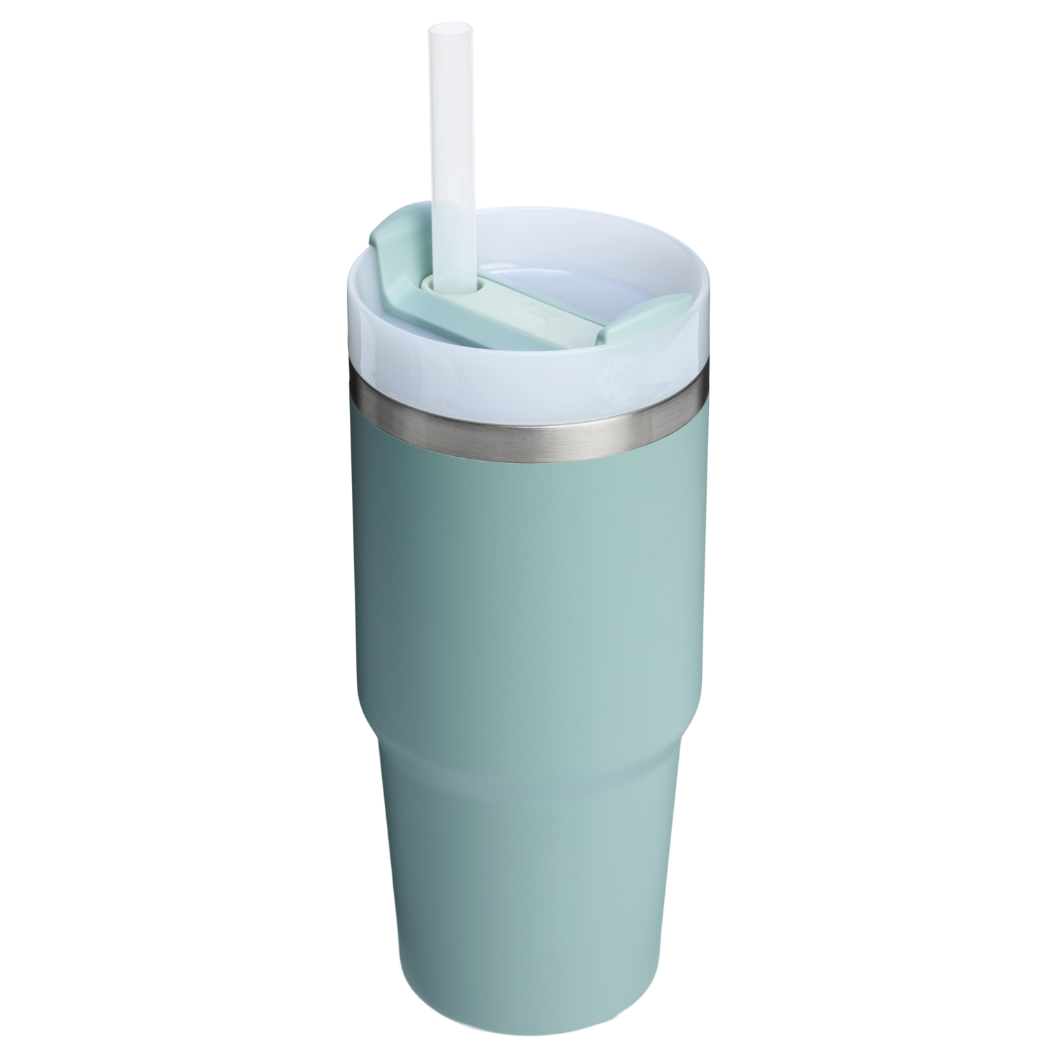 Double-Wall Vacuum The Quencher H2.0 Flowstate Tumbler D214X - Double-Wall Vacuum Insulated Travel Tumbler with Straw Detail