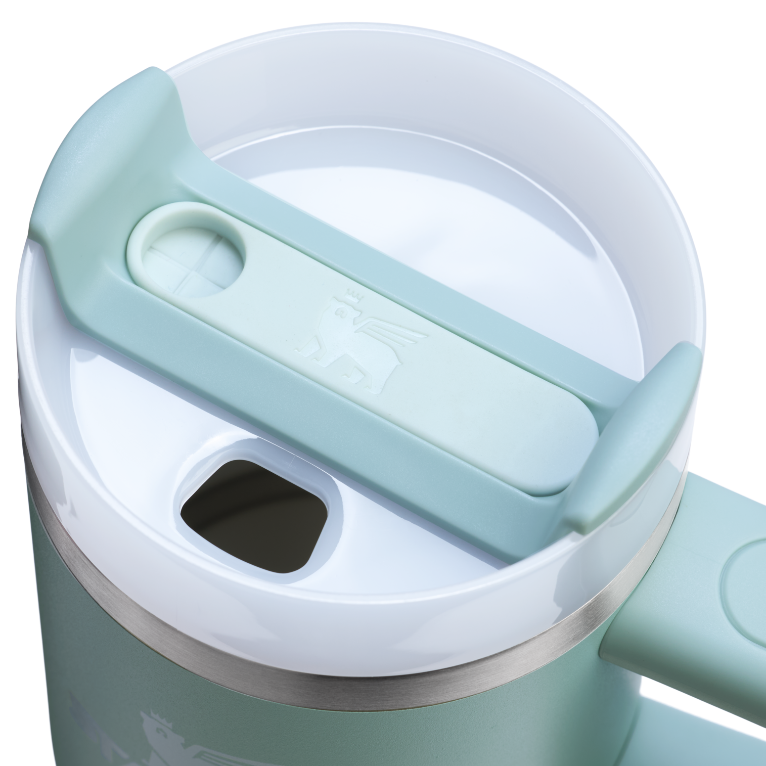 Double-Wall Vacuum The Quencher H2.O Flowstate Tumbler D068Z - FlowState 3-Position Lid Insulated Travel Mug Detail