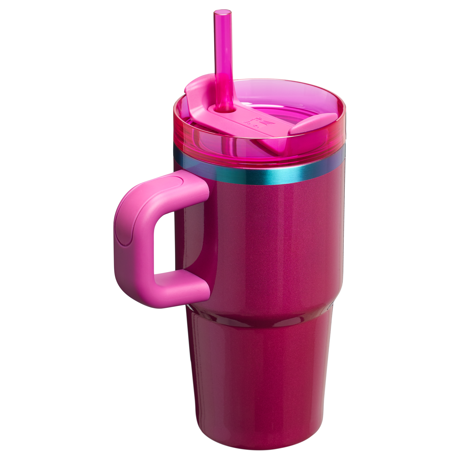 Insulated Travel The Quencher H2.O Flowstate Tumbler | Stanley Create D274S - Double-Wall Vacuum Insulated Travel Tumbler with Straw Detail