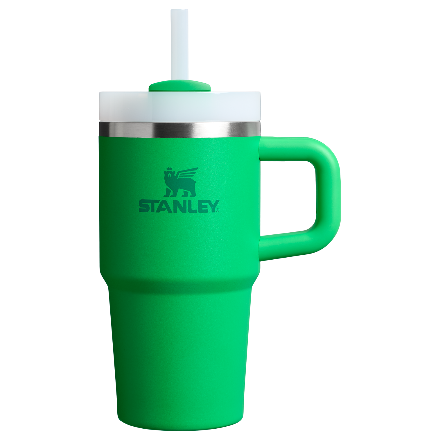 Car-Cup Friendly The Quencher H2.O Flowstate Tumbler with Handle | Stanley Create D309N - Premium Stainless Steel Straw Cup for All-Day Hydration Detail