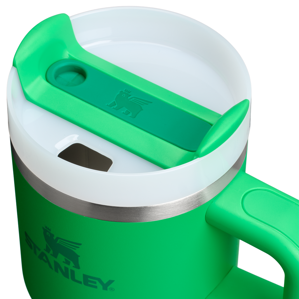Insulated Travel The Quencher H2.O Flowstate Tumbler | Stanley Create D274S - Double-Wall Vacuum Insulated Travel Tumbler with Straw Detail