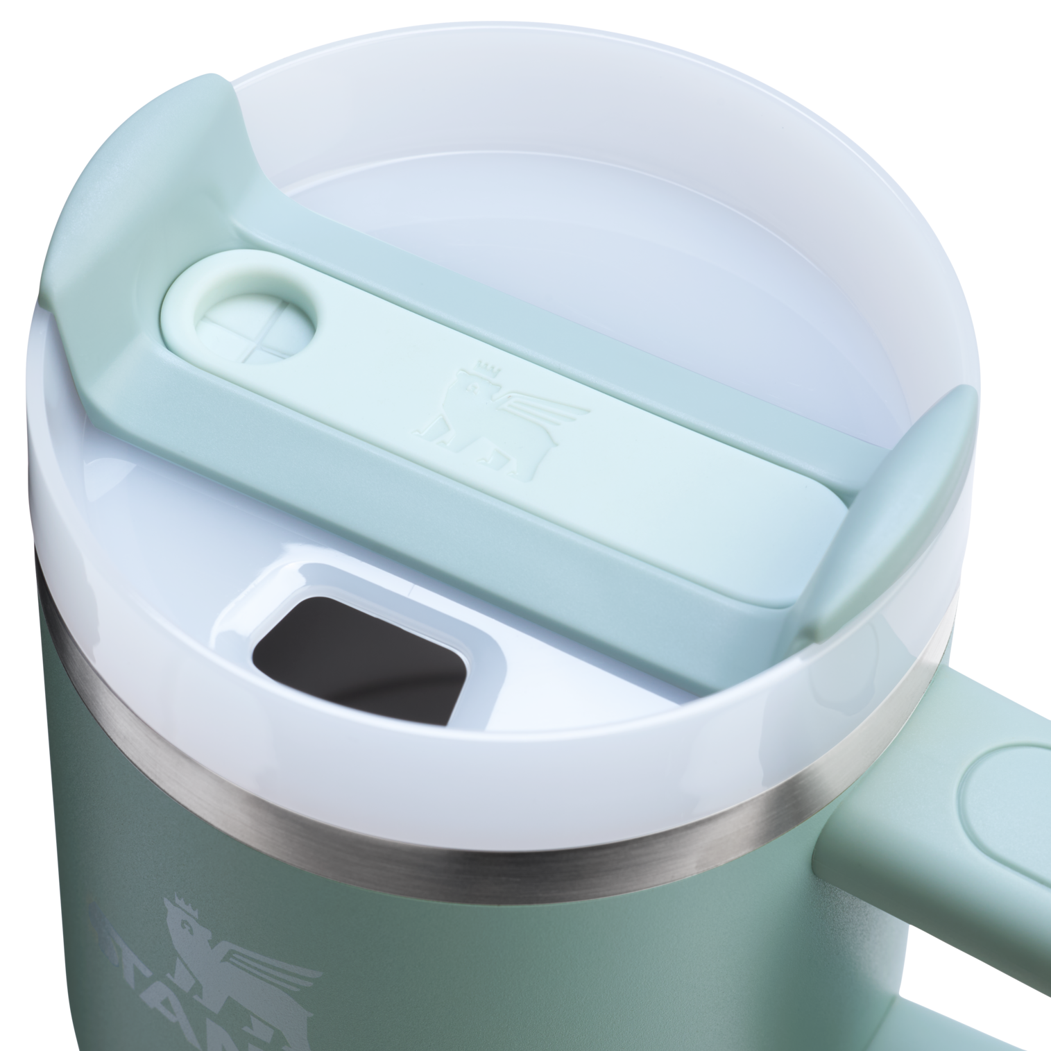 Double-Wall Vacuum The Quencher H2.0 Flowstate Tumbler D030T - Double-Wall Vacuum Insulated Travel Tumbler with Straw Detail