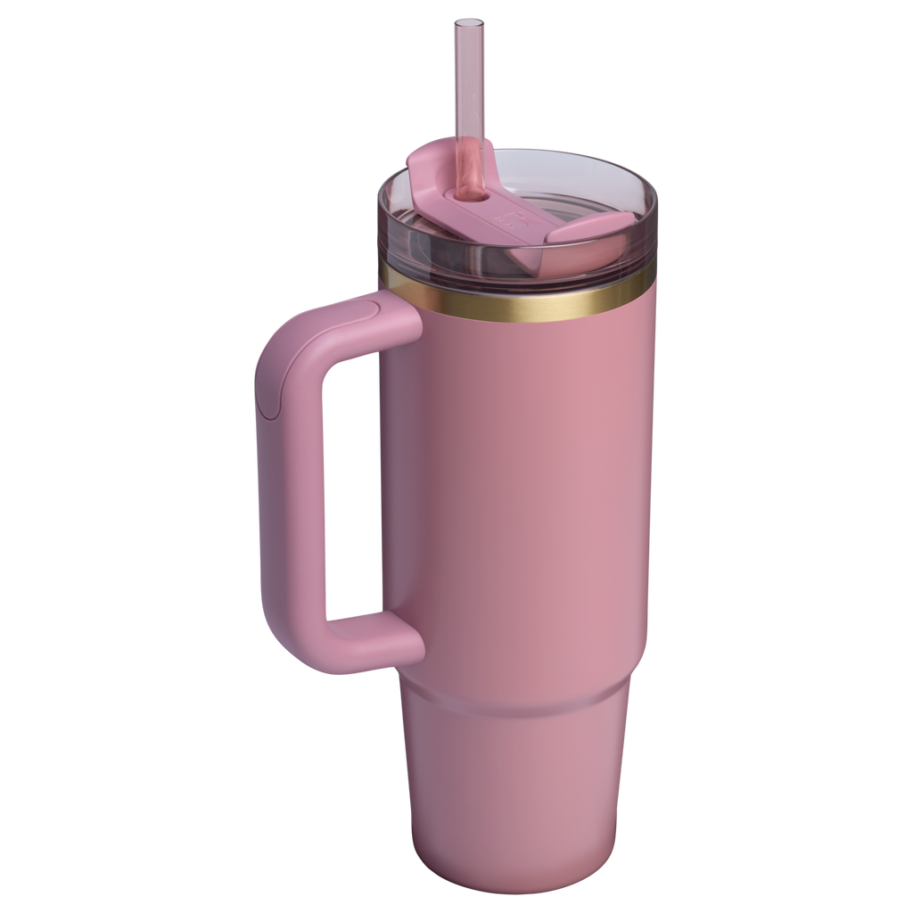 Car-Cup Friendly The Quencher H2.0 Flowstate Tumbler | Stanley Create D331C - FlowState 3-Position Lid Insulated Travel Mug Detail