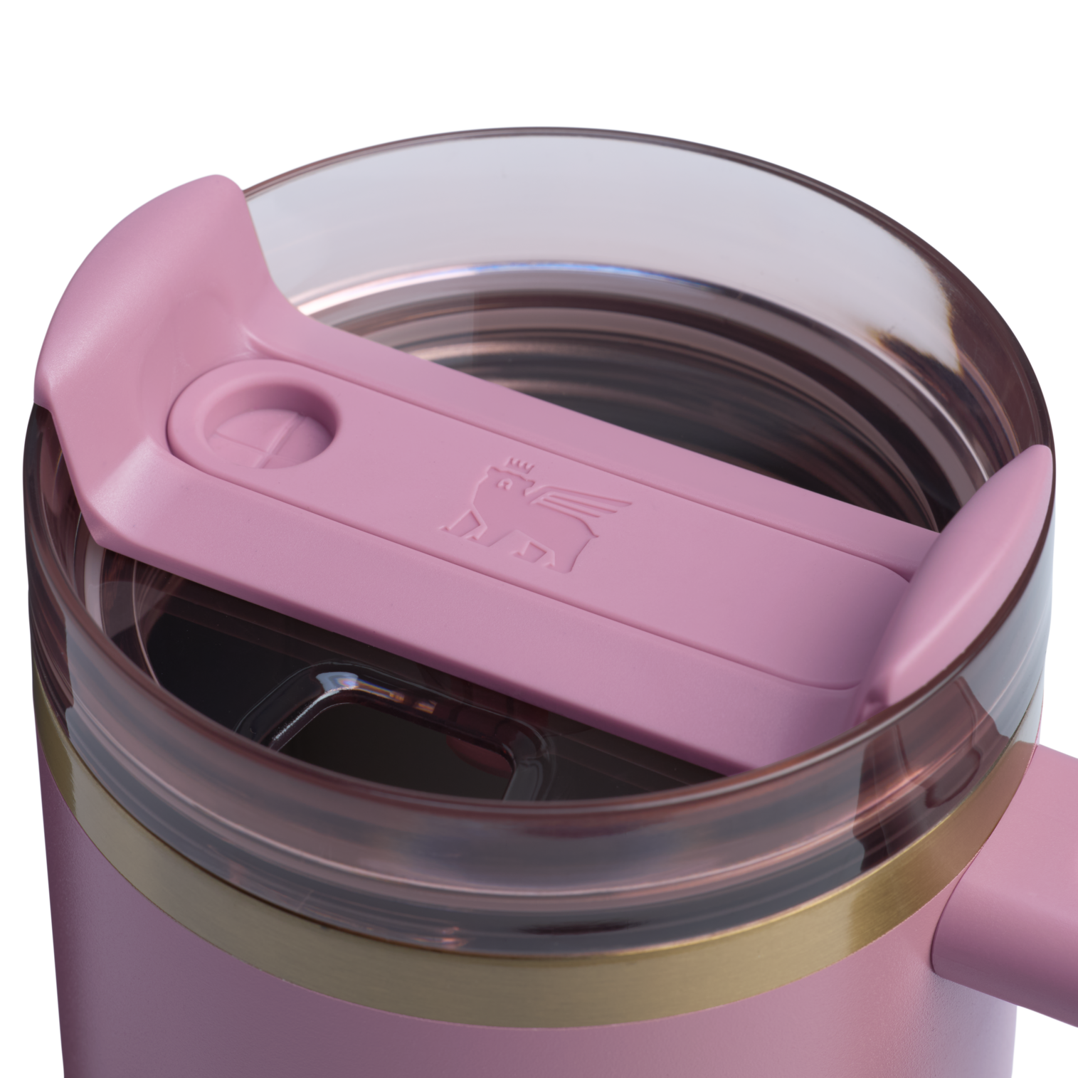Car-Cup Friendly The Quencher H2.0 Flowstate Tumbler | Stanley Create D331C - FlowState 3-Position Lid Insulated Travel Mug Detail