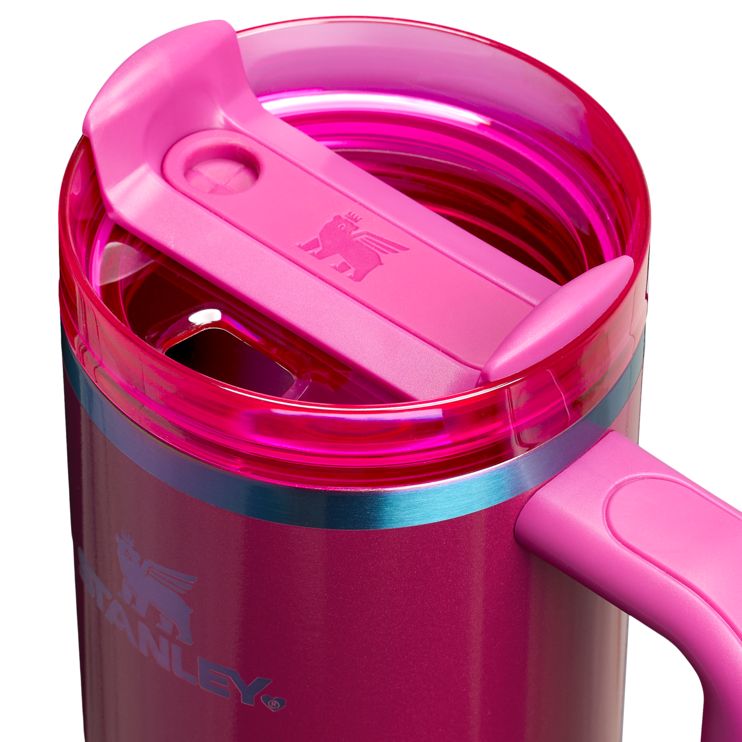 Double-Wall Vacuum The Quencher H2.0 Flowstate Tumbler D051L - Double-Wall Vacuum Insulated Travel Tumbler with Straw Detail