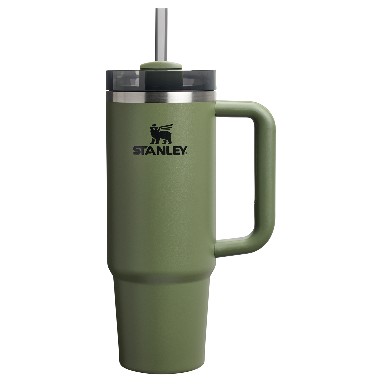 Double-Wall Vacuum The Quencher H2.0 Flowstate Tumbler D051L - Double-Wall Vacuum Insulated Travel Tumbler with Straw - Dried Pine