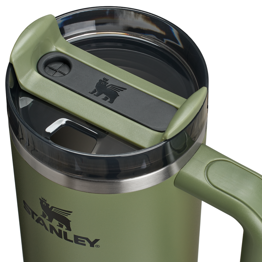 Double-Wall Vacuum The Quencher H2.0 Flowstate Tumbler D030T - Double-Wall Vacuum Insulated Travel Tumbler with Straw Detail