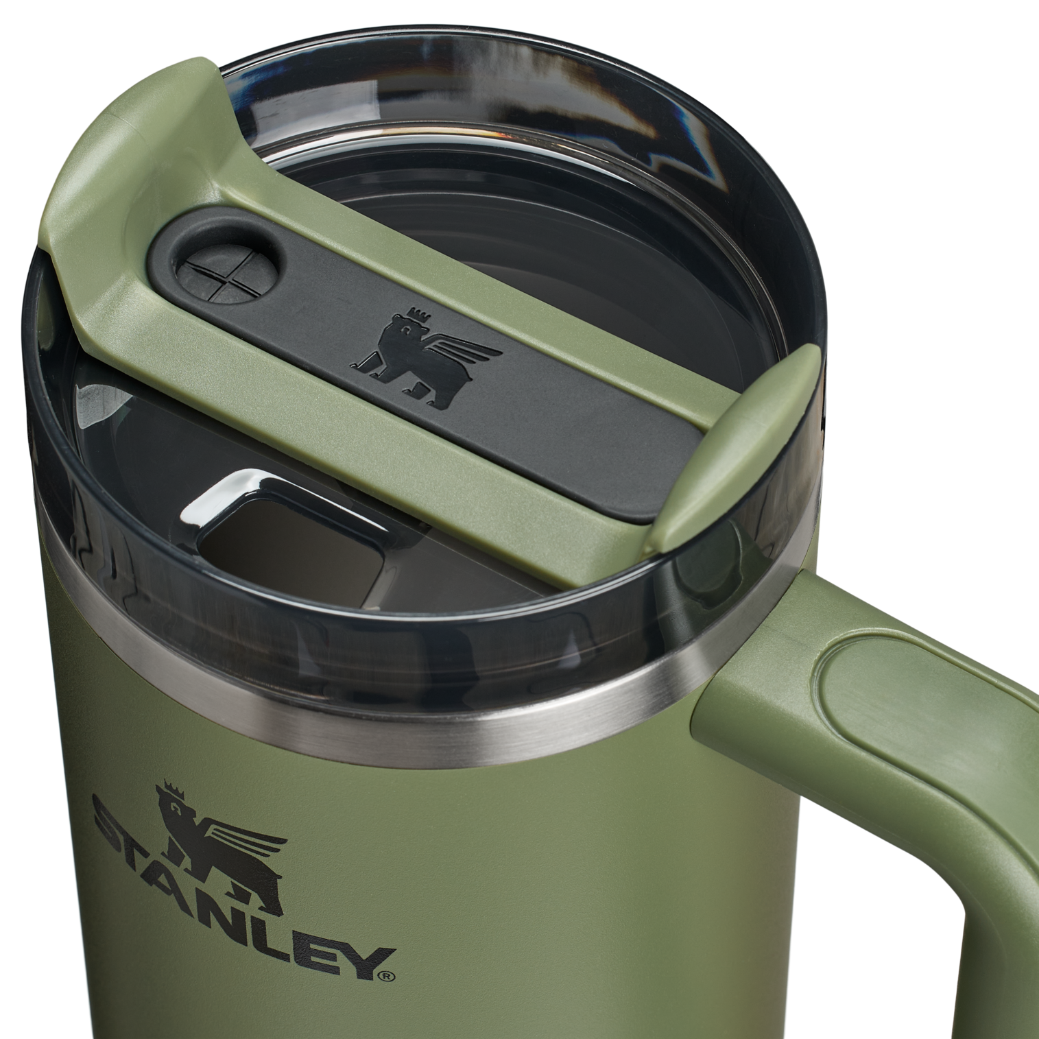 Double-Wall Vacuum The Quencher H2.0 Flowstate Tumbler D030T - Double-Wall Vacuum Insulated Travel Tumbler with Straw Detail