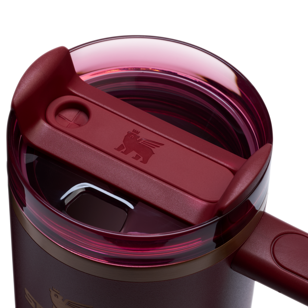 Double-Wall Vacuum The Quencher H2.0 Flowstate Tumbler D051L - Double-Wall Vacuum Insulated Travel Tumbler with Straw Detail