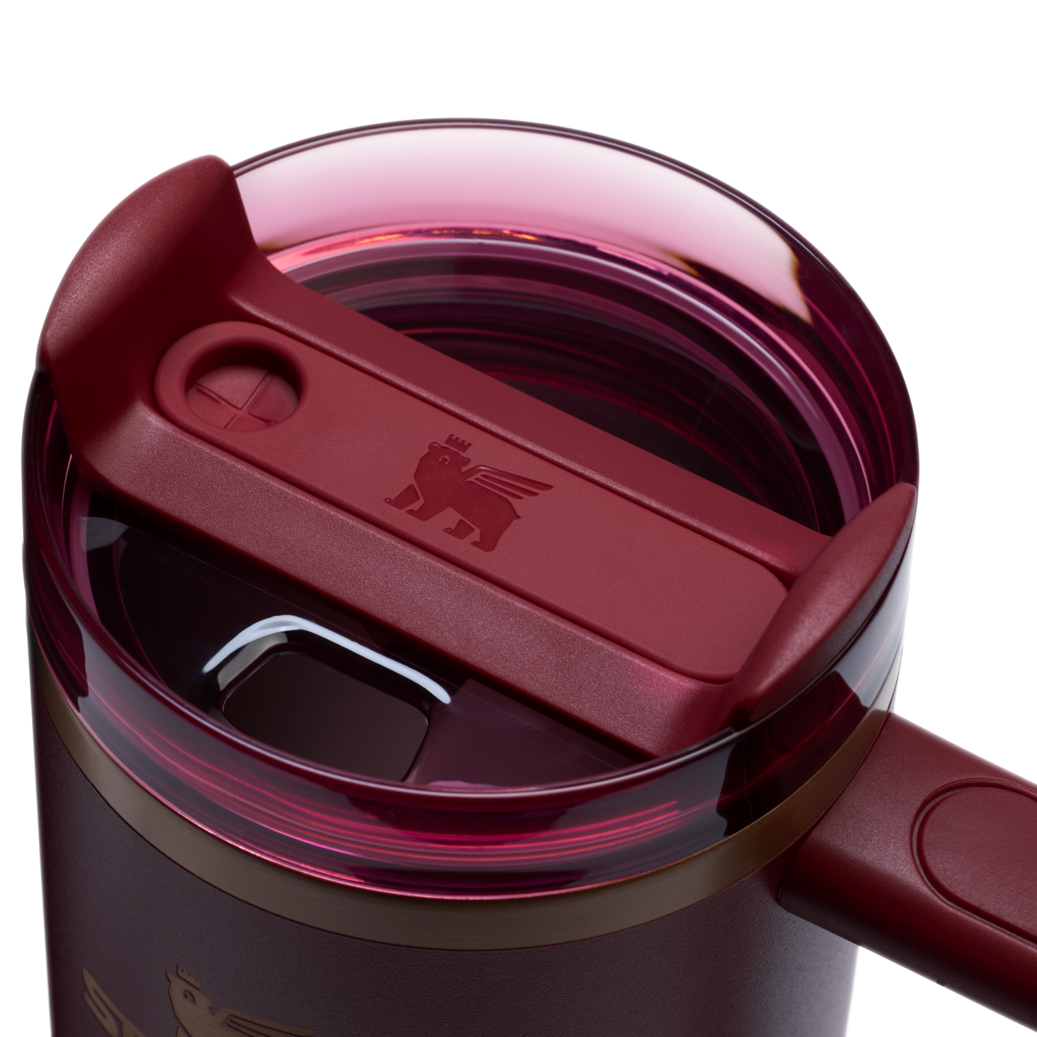 Double-Wall Vacuum The Quencher H2.0 Flowstate Tumbler D051L - Double-Wall Vacuum Insulated Travel Tumbler with Straw Detail