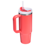 Double-Wall Vacuum The Quencher H2.0 Flowstate Tumbler D030T - Double-Wall Vacuum Insulated Travel Tumbler with Straw Detail