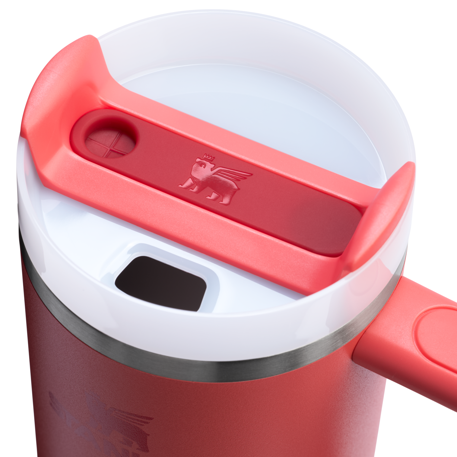 Double-Wall Vacuum The Quencher H2.0 Flowstate Tumbler D030T - Double-Wall Vacuum Insulated Travel Tumbler with Straw Detail