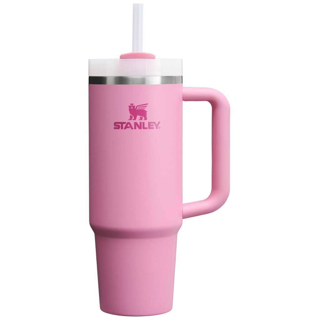 Car-Cup Friendly The Quencher H2.0 Flowstate Tumbler | Stanley Create D331C - FlowState 3-Position Lid Insulated Travel Mug - Peony