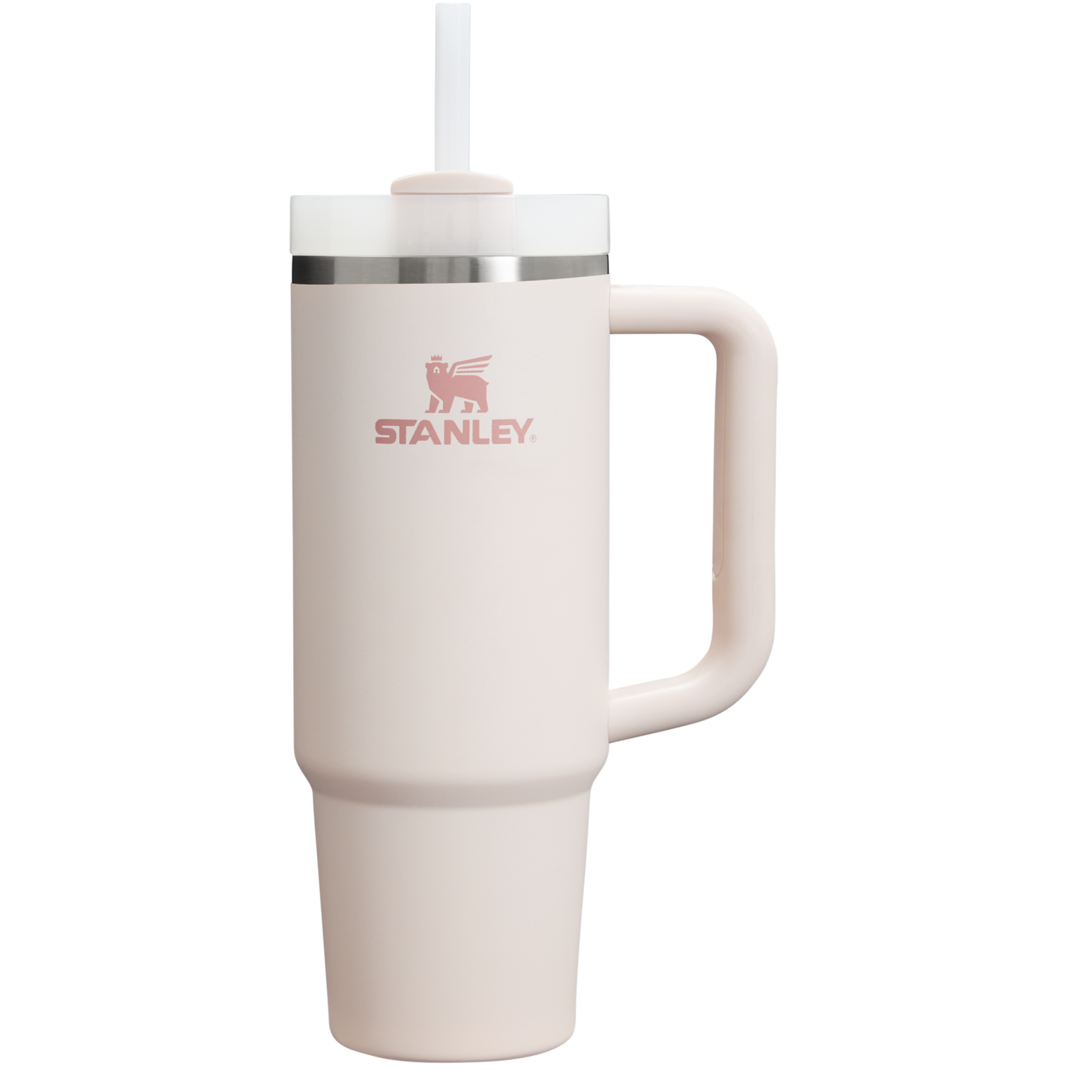 Car-Cup Friendly The Quencher H2.0 Flowstate Tumbler | Stanley Create D331C - FlowState 3-Position Lid Insulated Travel Mug - Rose Quartz 2.0
