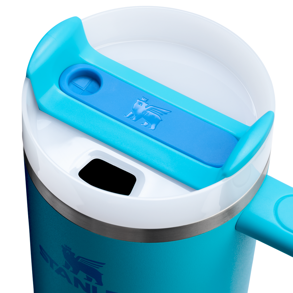 Double-Wall Vacuum The Quencher H2.0 Flowstate Tumbler D051L - Double-Wall Vacuum Insulated Travel Tumbler with Straw Detail