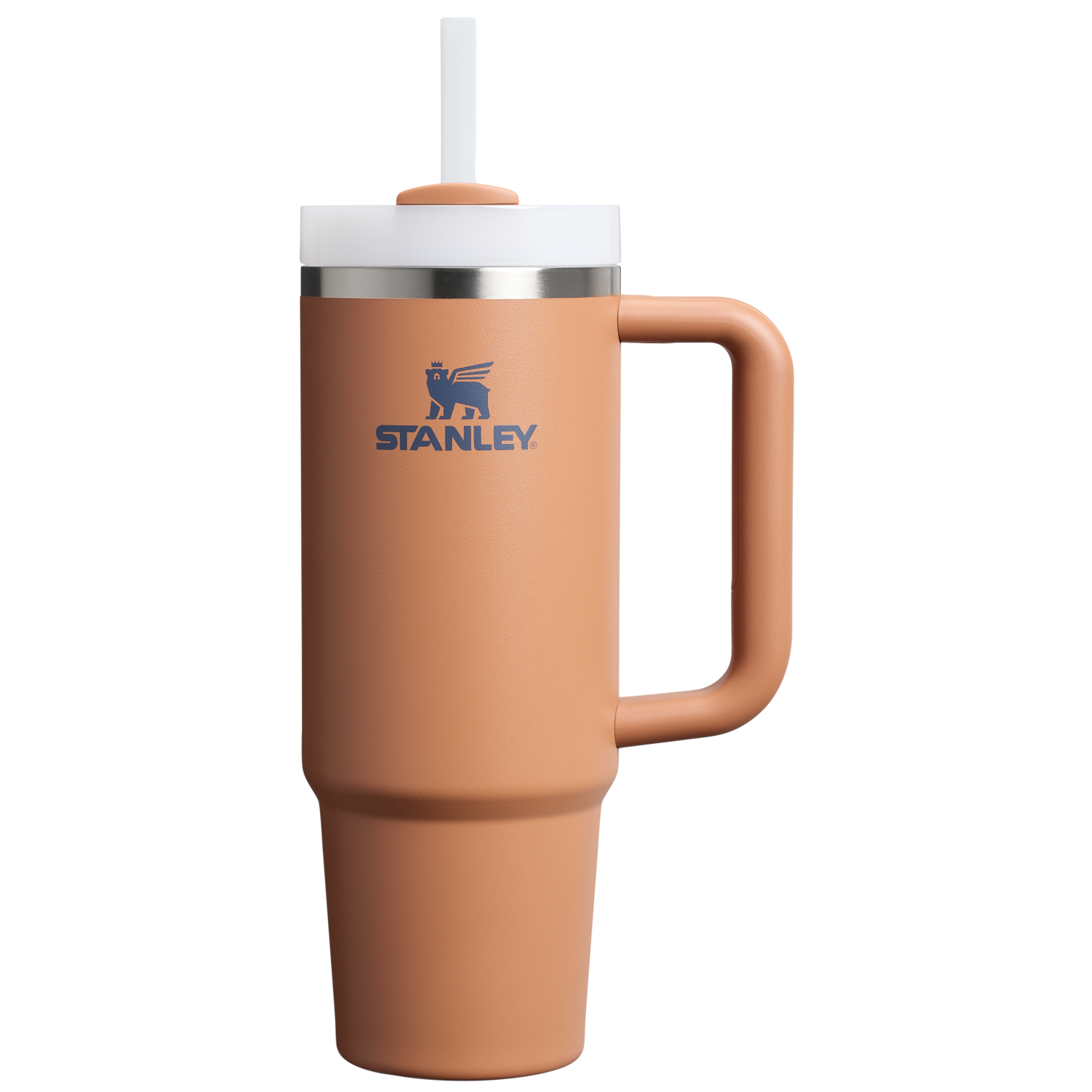 Car-Cup Friendly The Quencher H2.0 Flowstate Tumbler | Stanley Create D331C - FlowState 3-Position Lid Insulated Travel Mug - Toast