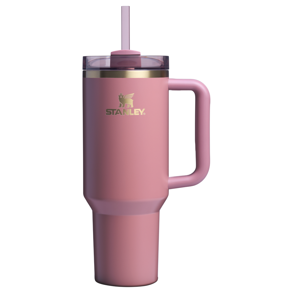 Splash-Resistant FlowState The Quencher H2.0 Flowstate Tumbler D050X - Double-Wall Vacuum Insulated Travel Tumbler with Straw Detail