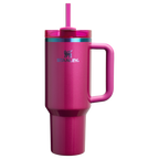 Splash-Resistant FlowState The Quencher H2.0 Flowstate Tumbler D050X - Double-Wall Vacuum Insulated Travel Tumbler with Straw Detail