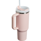 Splash-Resistant FlowState The Quencher H2.0 Flowstate Tumbler D050X - Double-Wall Vacuum Insulated Travel Tumbler with Straw Detail