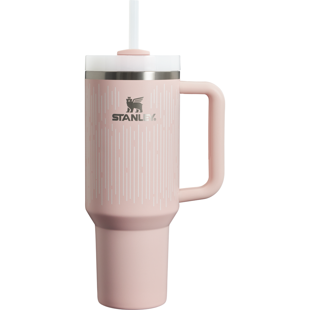 Splash-Resistant FlowState The Quencher H2.0 Flowstate Tumbler D050X - Double-Wall Vacuum Insulated Travel Tumbler with Straw Detail