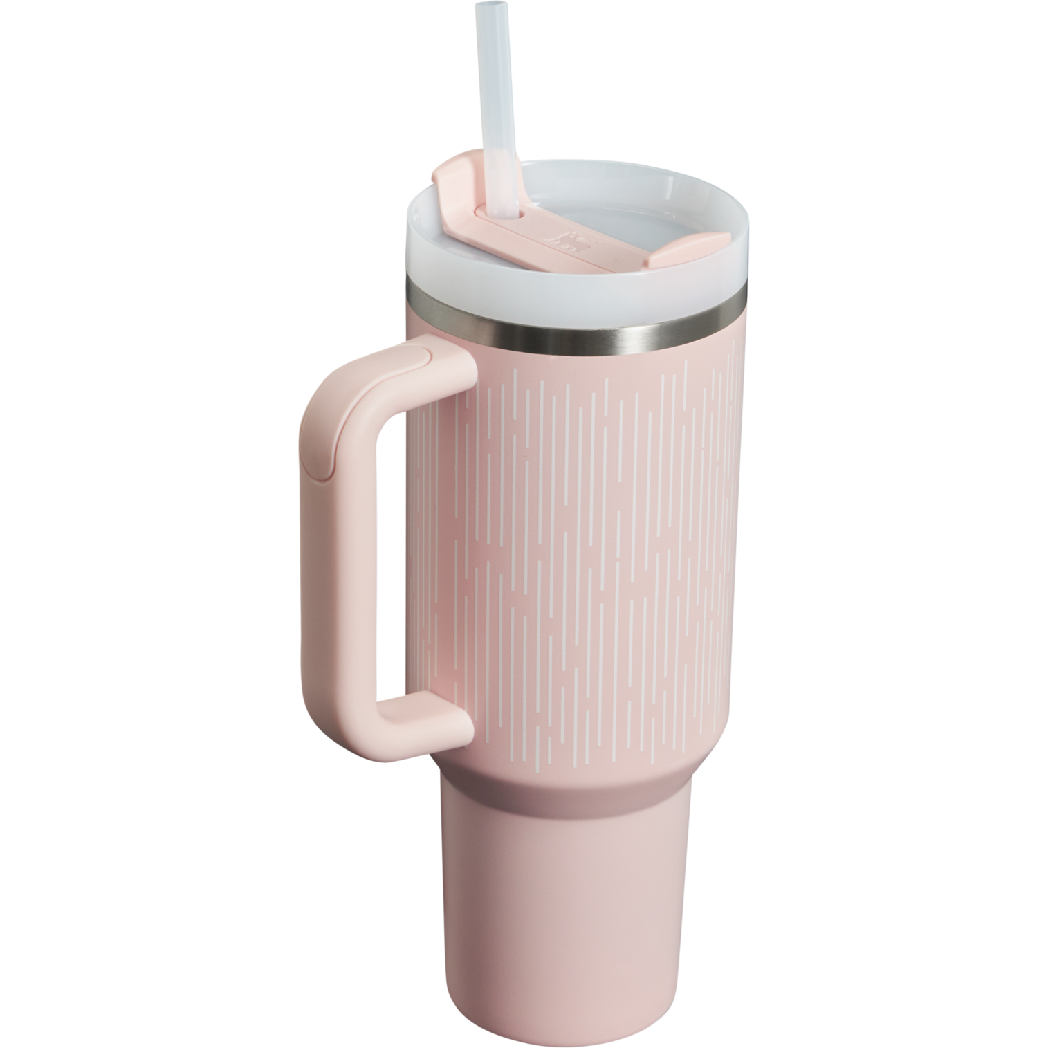 Splash-Resistant FlowState The Quencher H2.0 Flowstate Tumbler D050X - Double-Wall Vacuum Insulated Travel Tumbler with Straw Detail