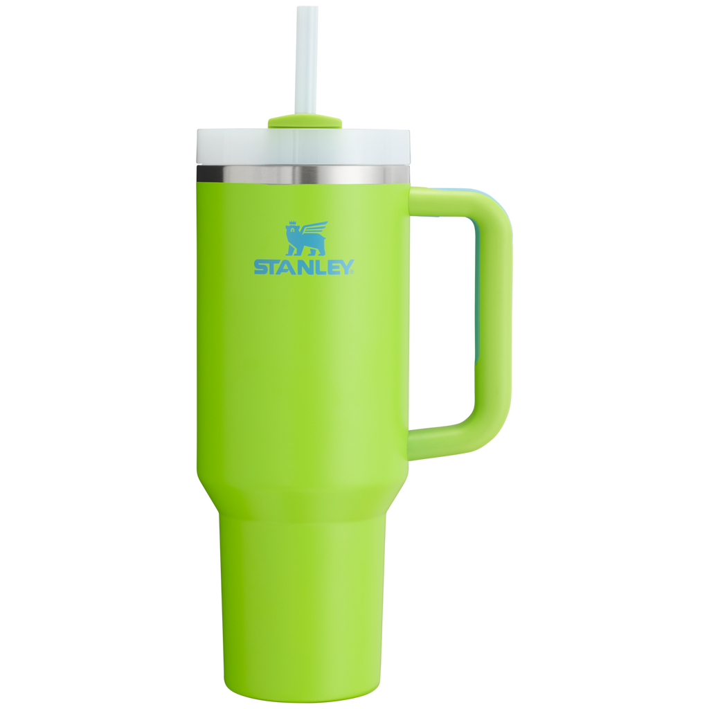 Splash-Resistant FlowState The Quencher H2.0 Flowstate Tumbler D050X - Double-Wall Vacuum Insulated Travel Tumbler with Straw Detail