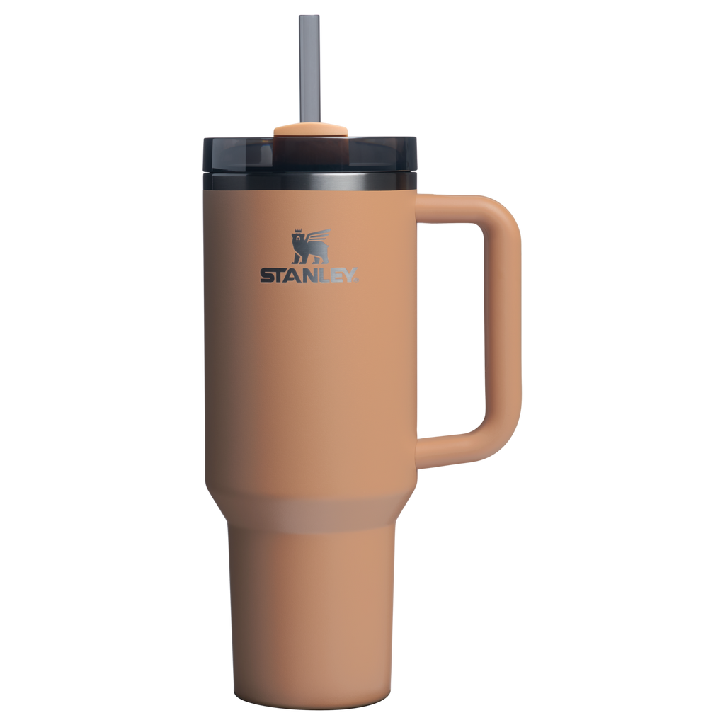 Splash-Resistant FlowState The Quencher H2.0 Flowstate Tumbler D050X - Double-Wall Vacuum Insulated Travel Tumbler with Straw Detail