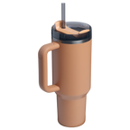 Splash-Resistant FlowState The Quencher H2.0 Flowstate Tumbler D050X - Double-Wall Vacuum Insulated Travel Tumbler with Straw Detail