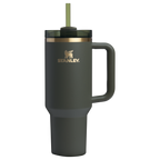 Splash-Resistant FlowState The Quencher H2.0 Flowstate Tumbler D050X - Double-Wall Vacuum Insulated Travel Tumbler with Straw Detail