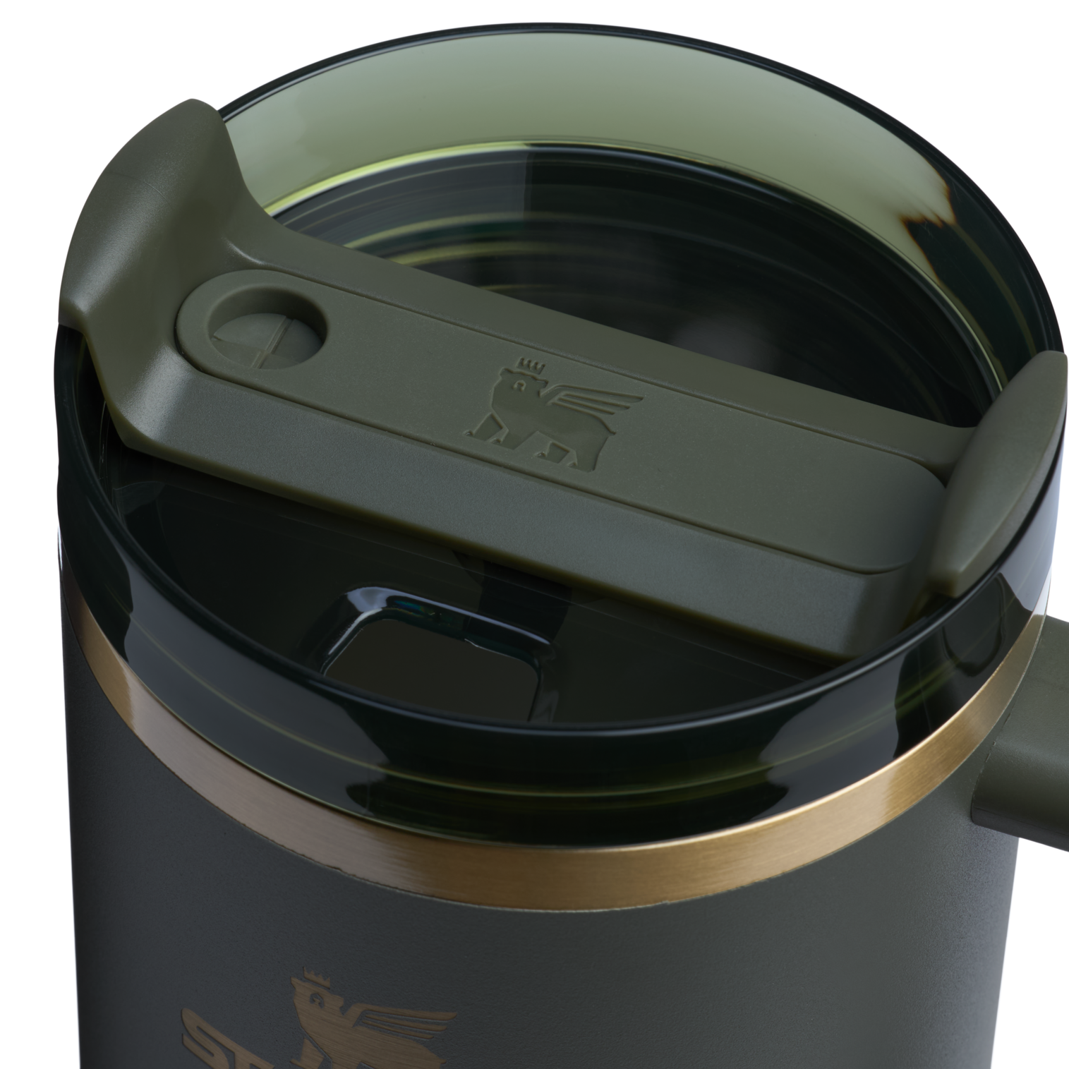 Splash-Resistant FlowState The Quencher H2.0 Flowstate Tumbler D050X - Double-Wall Vacuum Insulated Travel Tumbler with Straw Detail